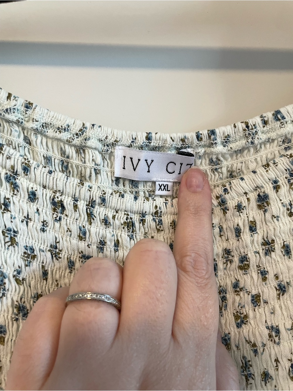 Ivy City Co White Midi Dress with Floral Print - Picture 5 of 10